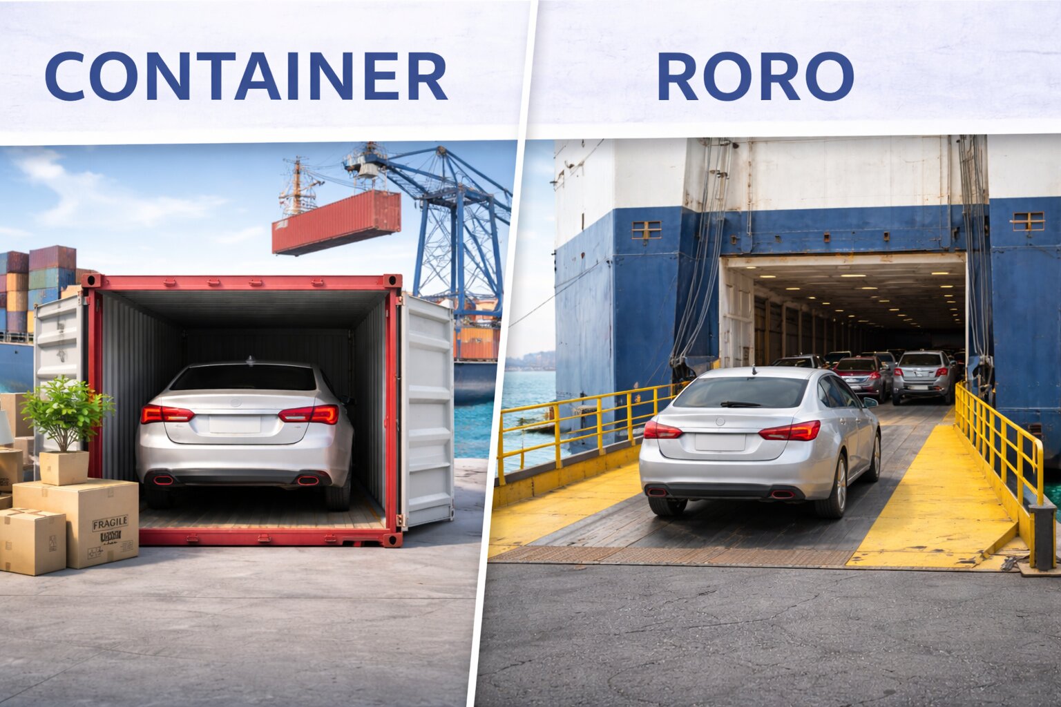 Container Vs. Roro