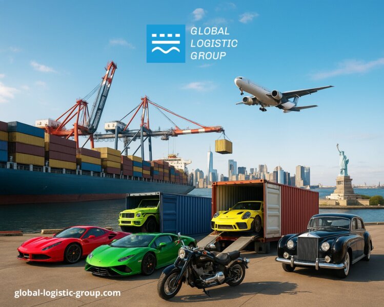 Glg Worldwide Car Export Import Logistic Bike Supercar Trikes Usa Europa Fahrzeugtransport Logistik Umzug