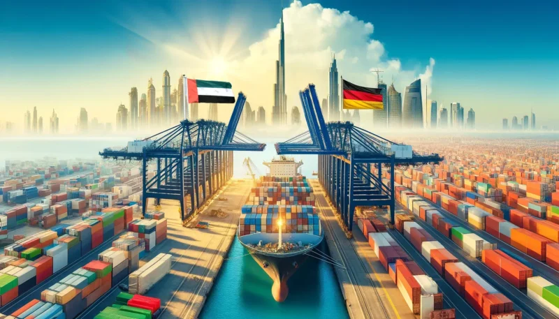 Relocation Umzug Sammelcontainer Dubai Uae Jebel Ali Deutschland Bremerhaven Schiff Container Verschiffung